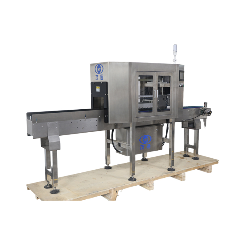 Bag product leakage inspection machine