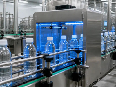 Máquina de deteção de fugas em garrafas PP