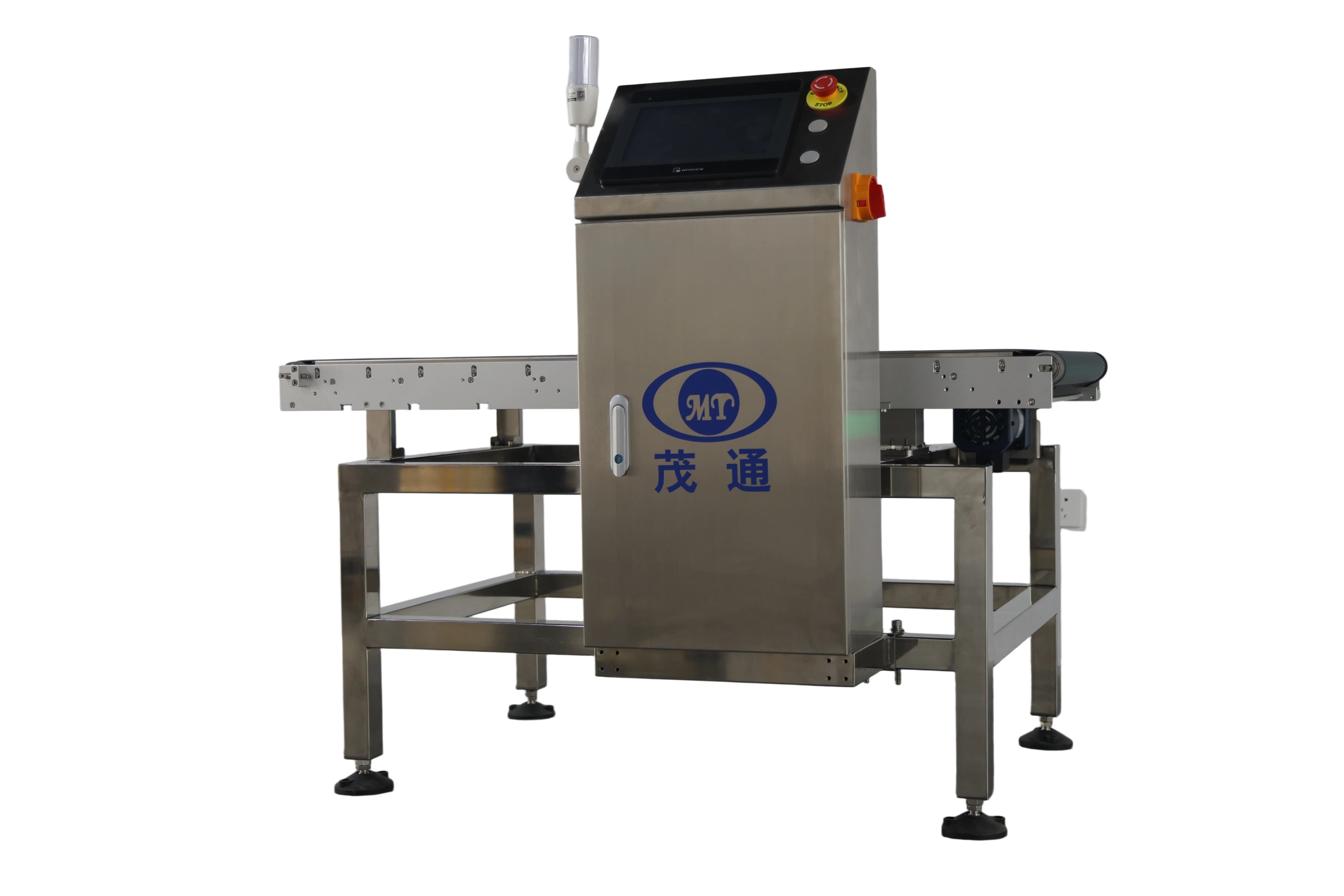 Machine de détection de pesée de boîtes pleines