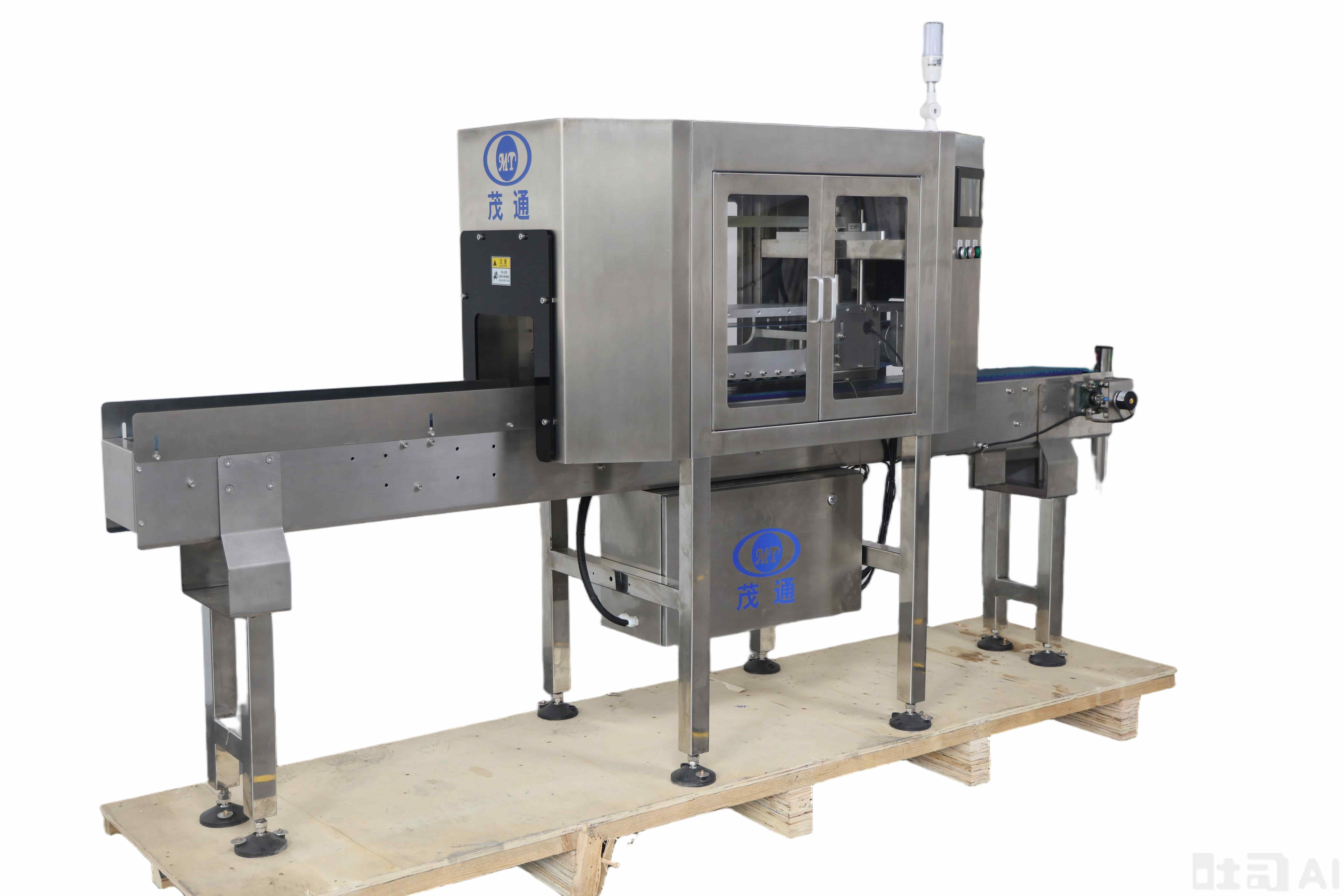 Bag product leakage detection machine