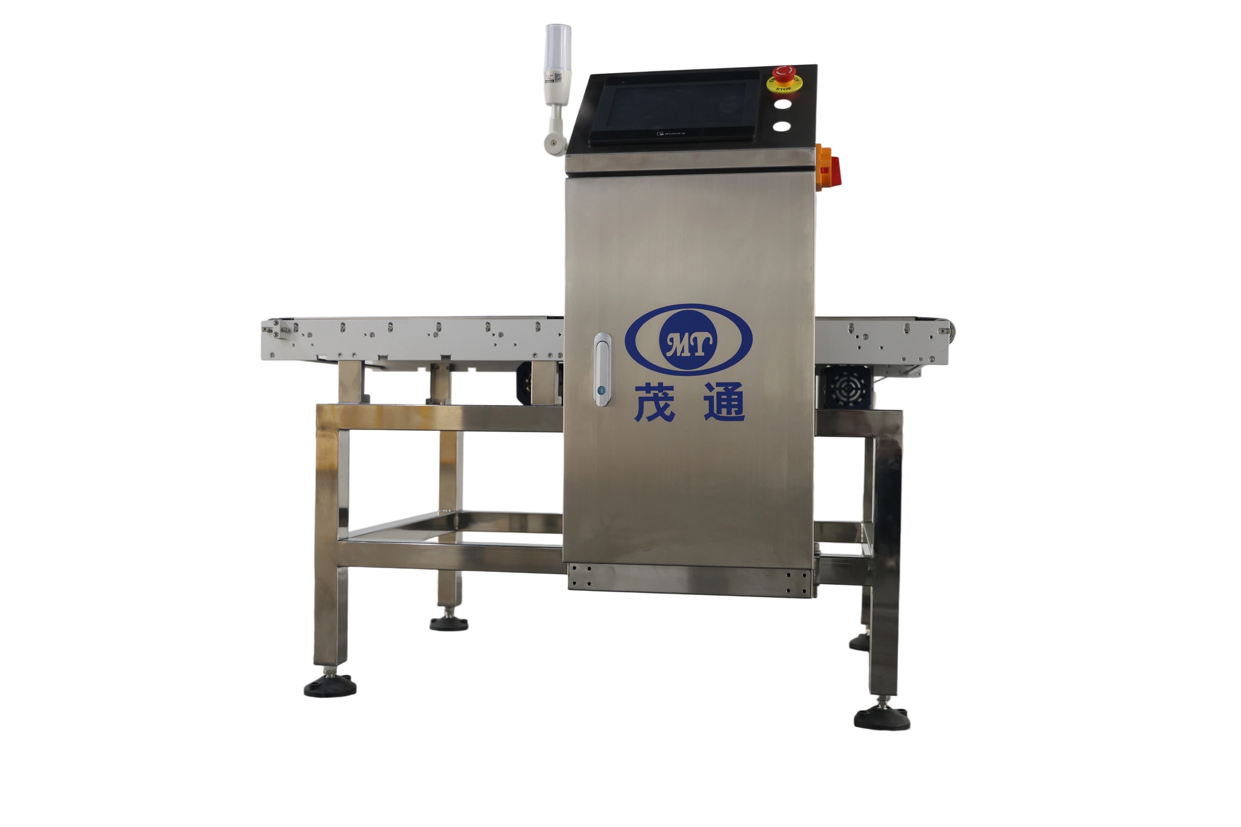 Machine de détection de pesée de boîtes pleines