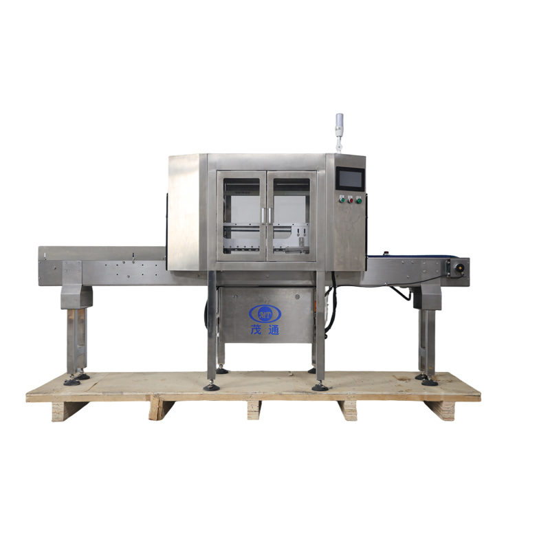 Puffed food air leakage detection machine