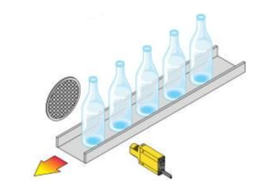 Inspection visuelle des bouteilles vides