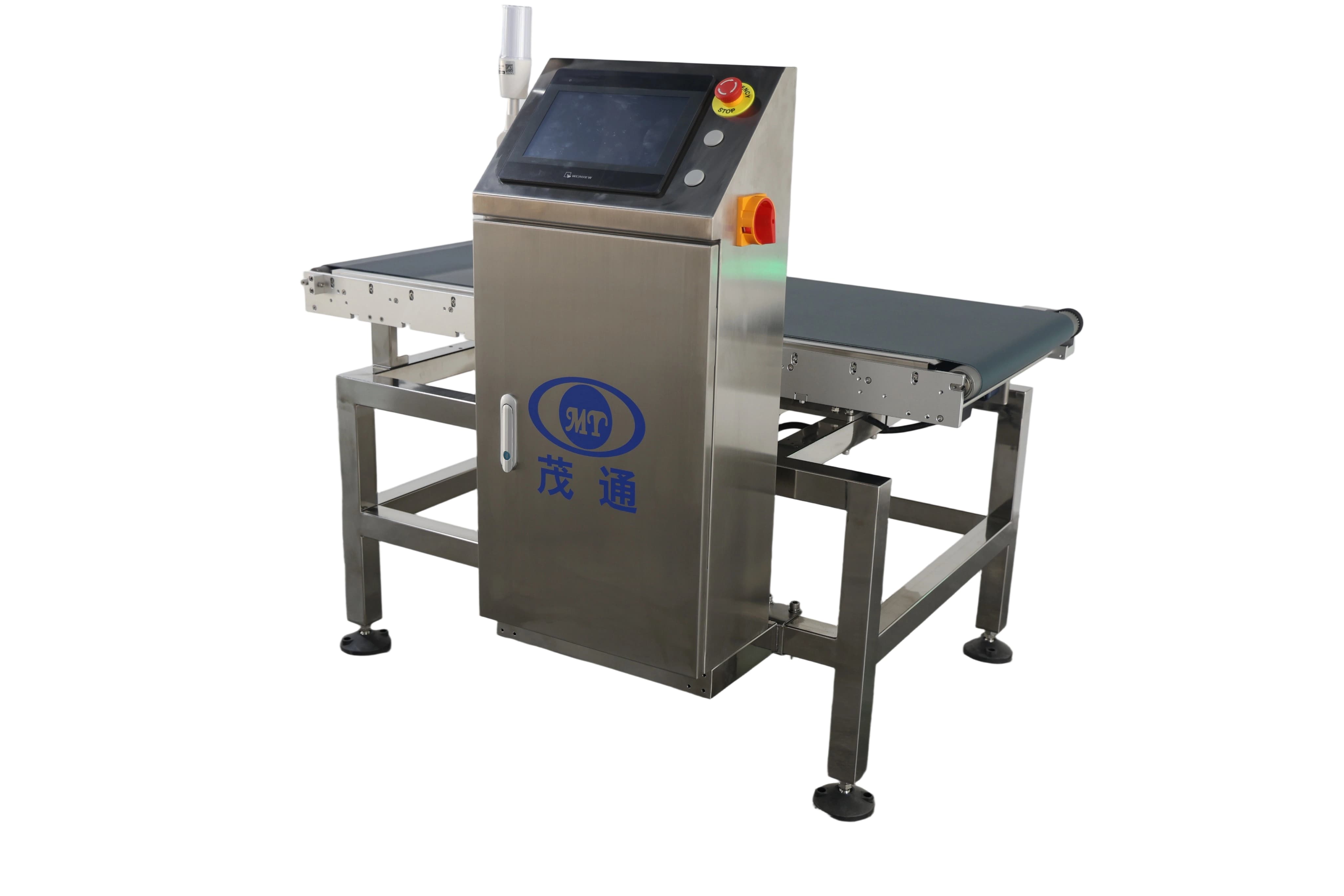 Machine de détection de pesée de boîtes pleines