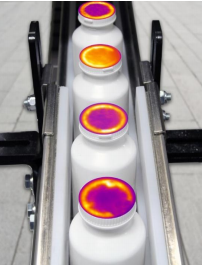 Инспекция бутылок с помощью инфракрасного излучения