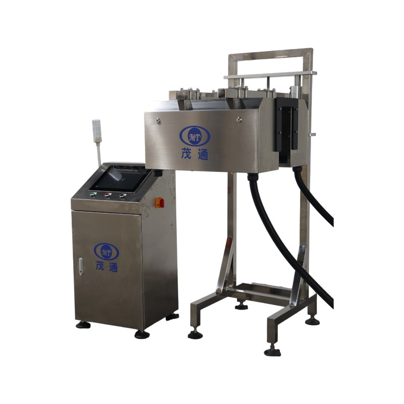PET high-skew cap inspection machine